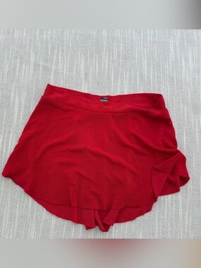 Bulletpointe ballet skirt xxs red
